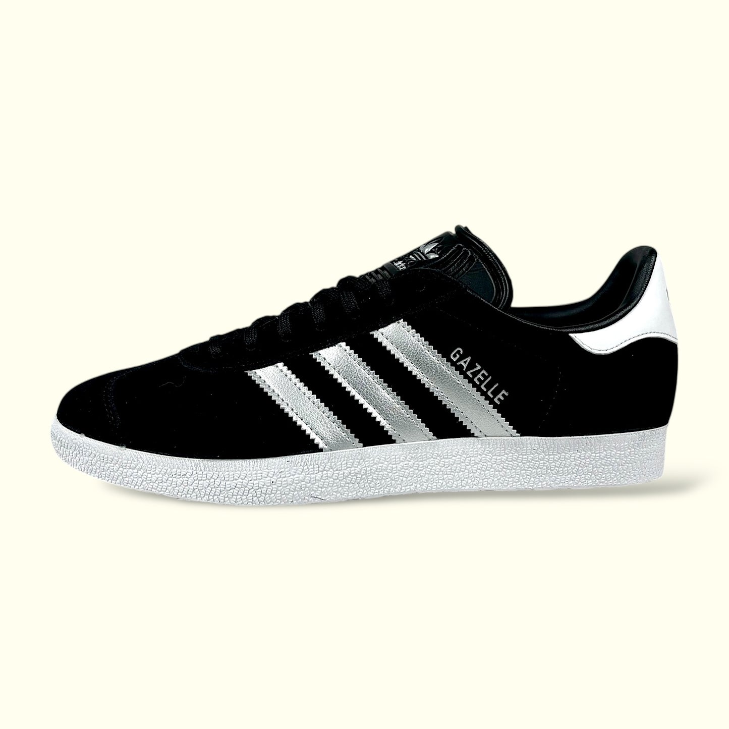 Adidas Gazelle Black Silver Metallic