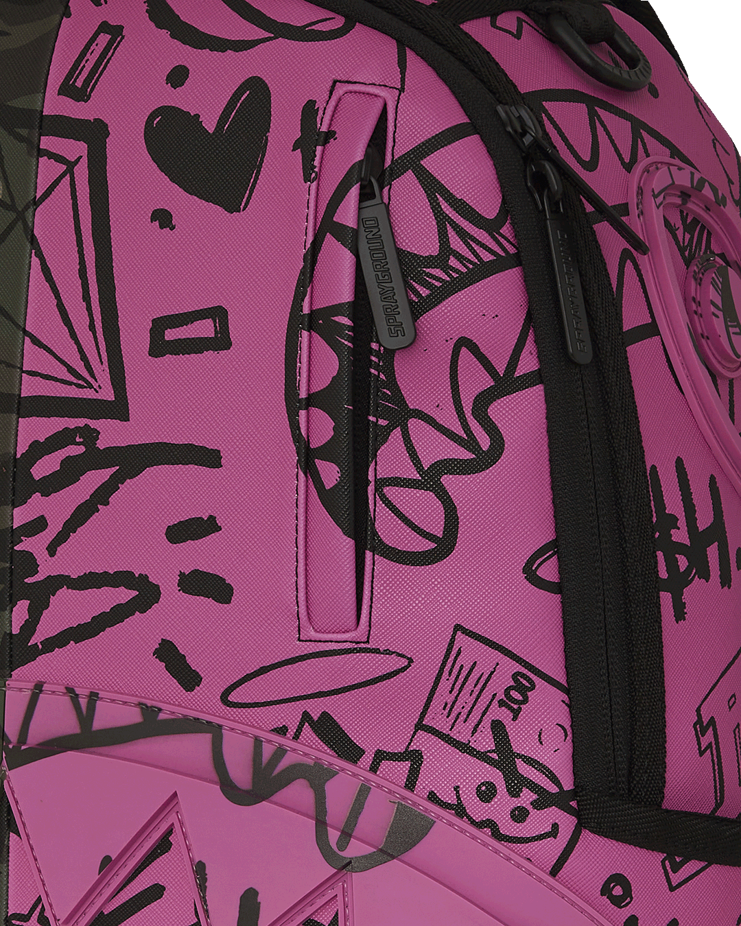 SPLIT PINK AND CAMO DLX BACKPACK
