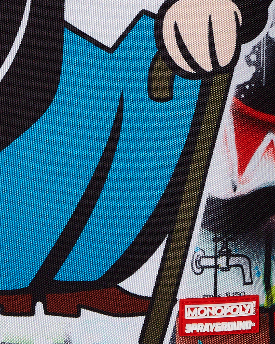 MONOPOLY MAN SPRAYED BOARD DLXR BACKPACK