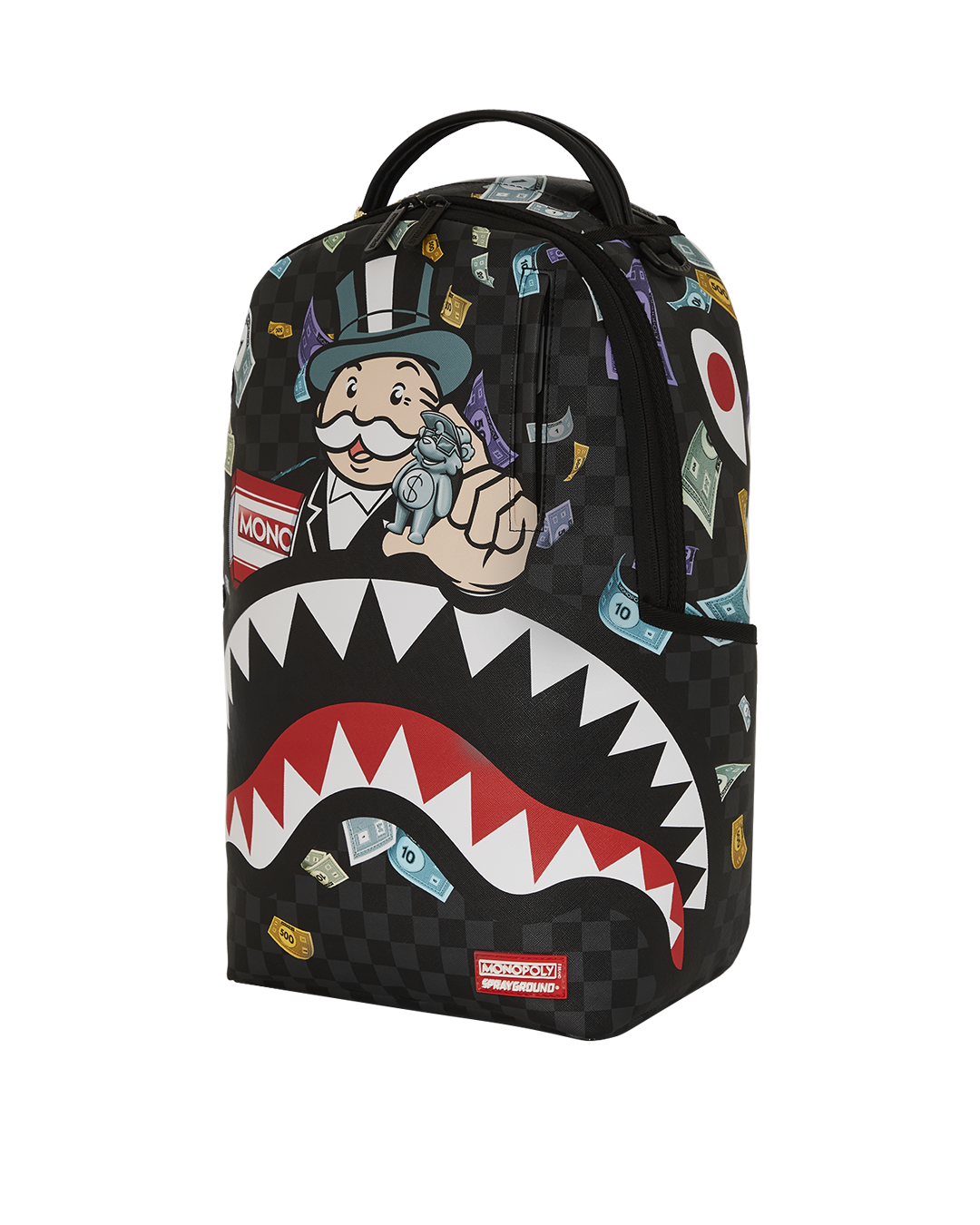 MONOPOLY X SPRAYGROUND CHARACTERS DLXSV BACKPACK
