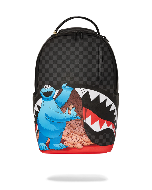 SESAME STREET COOKIE MONSTER SNEAK BACKPACK