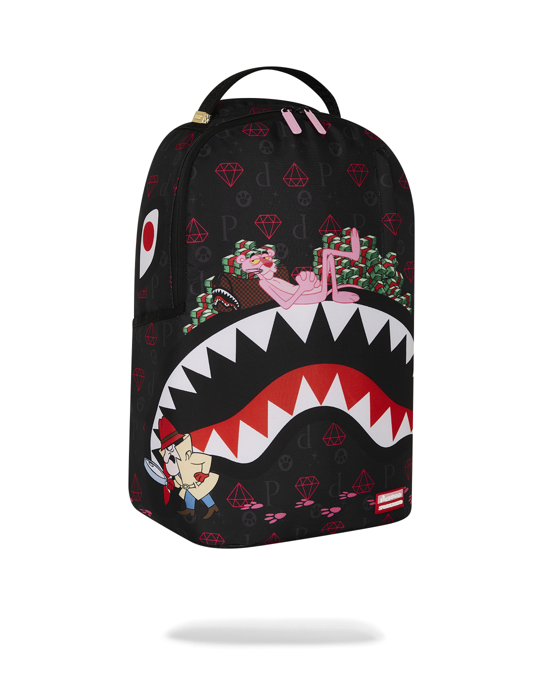 PINK PANTHER PAW PRINTS DLXR BACKPACK