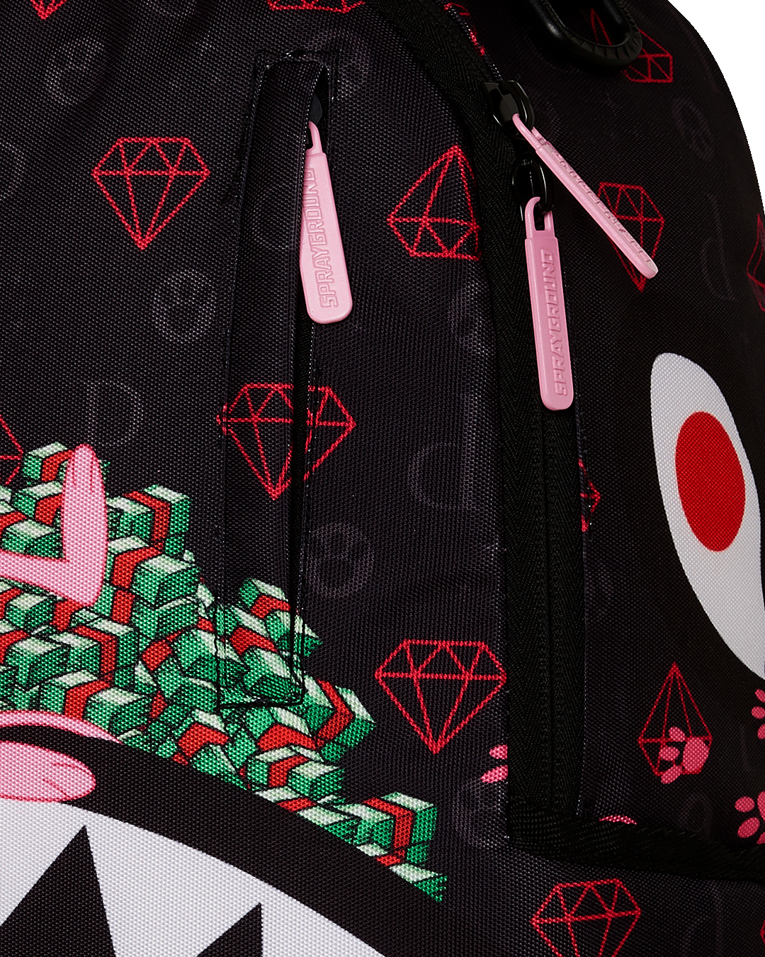PINK PANTHER PAW PRINTS DLXR BACKPACK