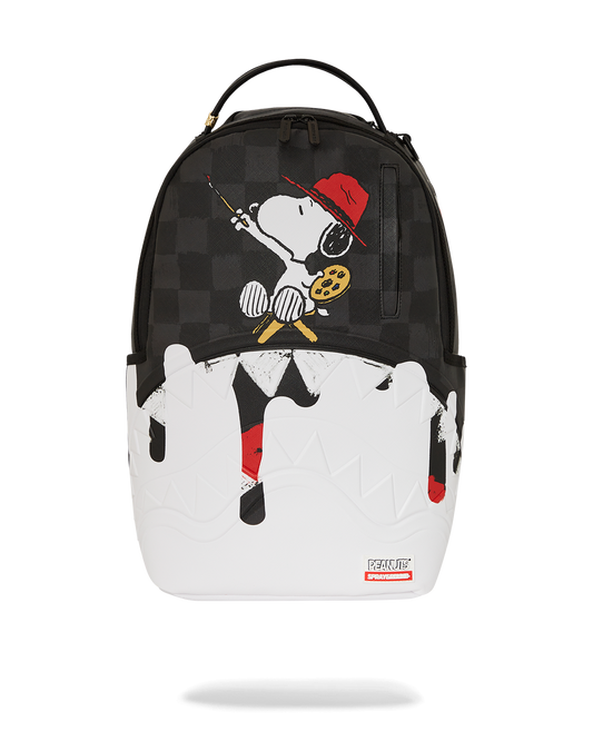 SNOOPY PAINTING SHARK DLXSV BACKPACK