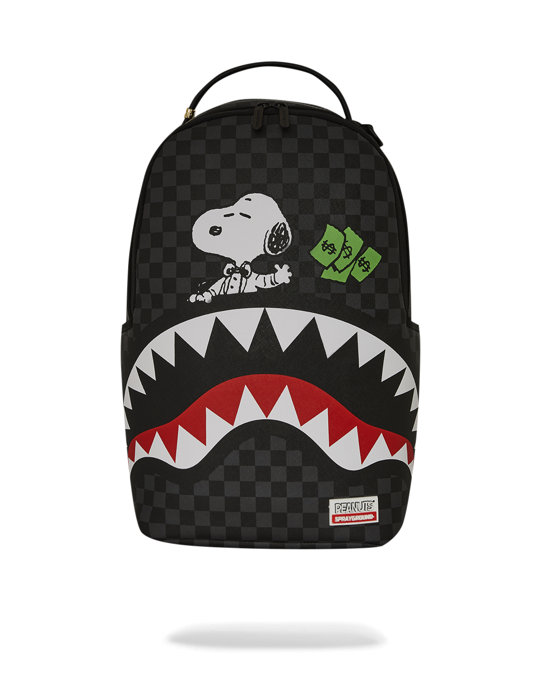 SNOOPY TOP SHARK MONEY DLXSV BACKPACK