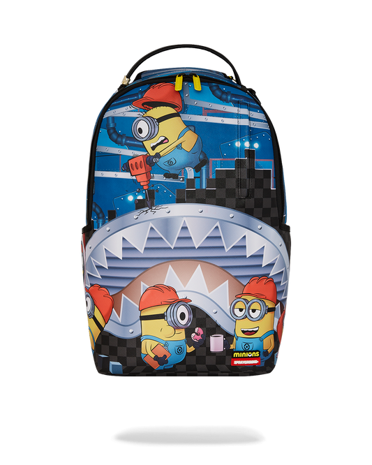 MINION AND SPRAYGROUND SIGN BACKPACK